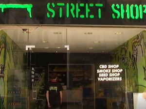 Ixelles street shop